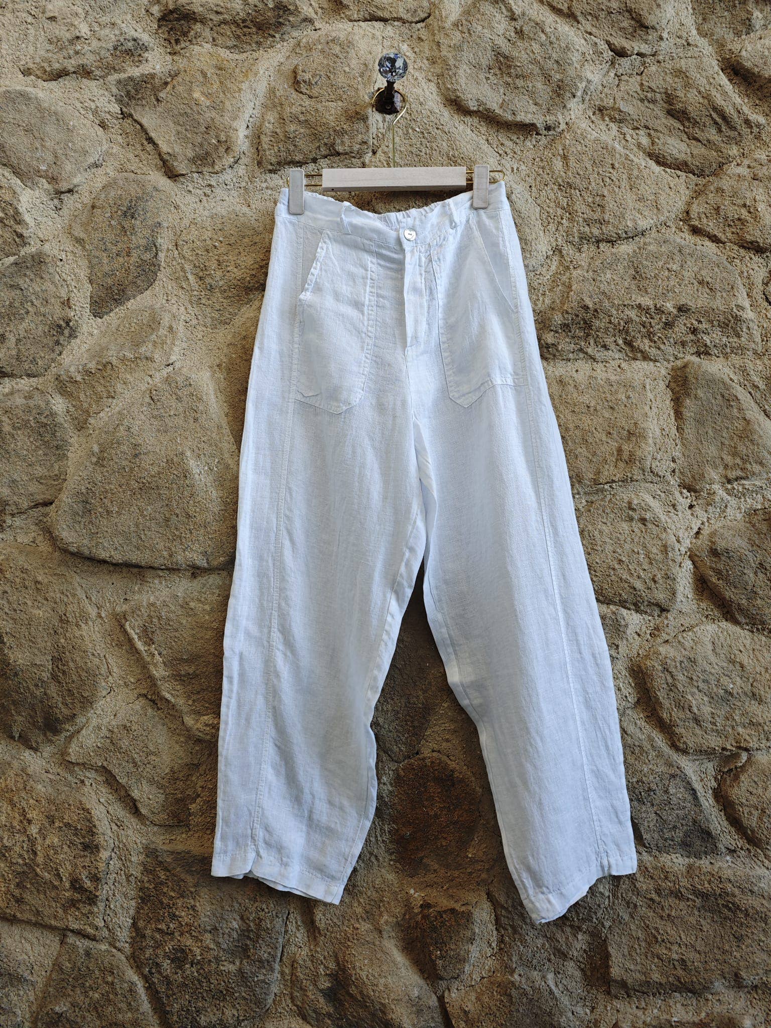 Belt loop Linen Pants