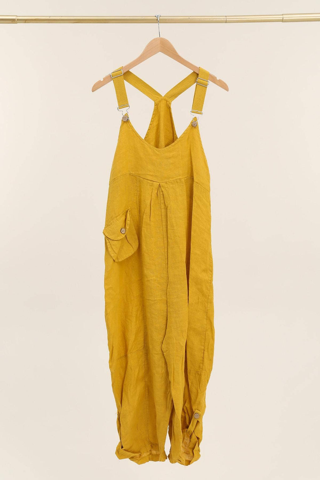 100% LINEN JUMPSUIT
