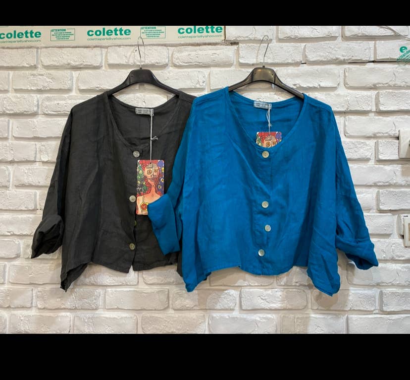 Shirt/Jacket 100% linen