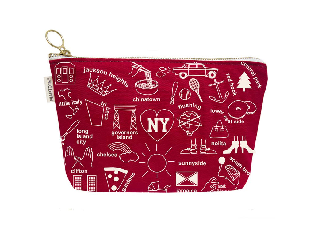 NYC Zipped Pouch