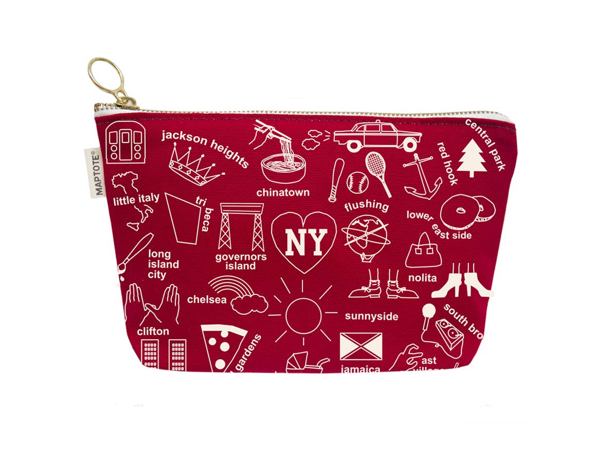 NYC Zipped Pouch