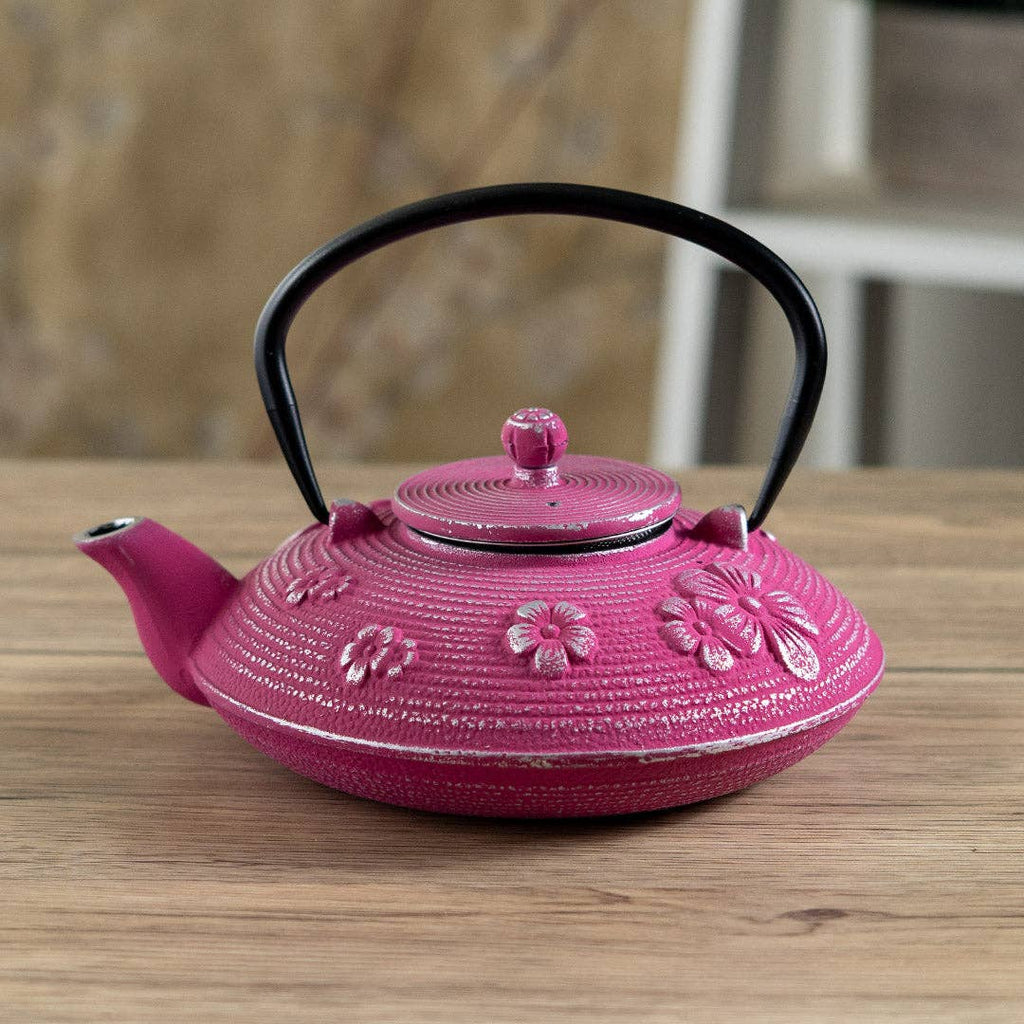 27 oz Cast Iron Tea Pot