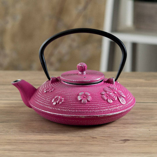 27 oz Cast Iron Tea Pot