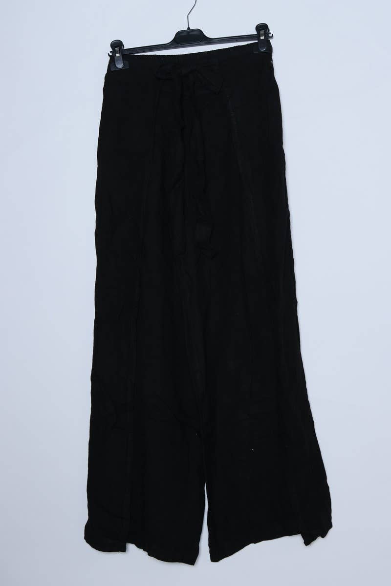 Front Tie Linen Pants