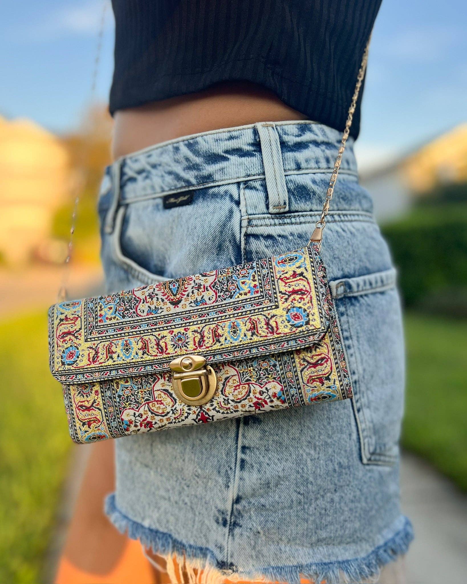 Rug Design Purse BG