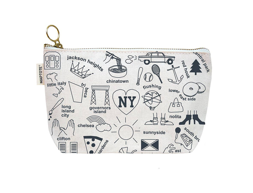 NYC Zipped Pouch
