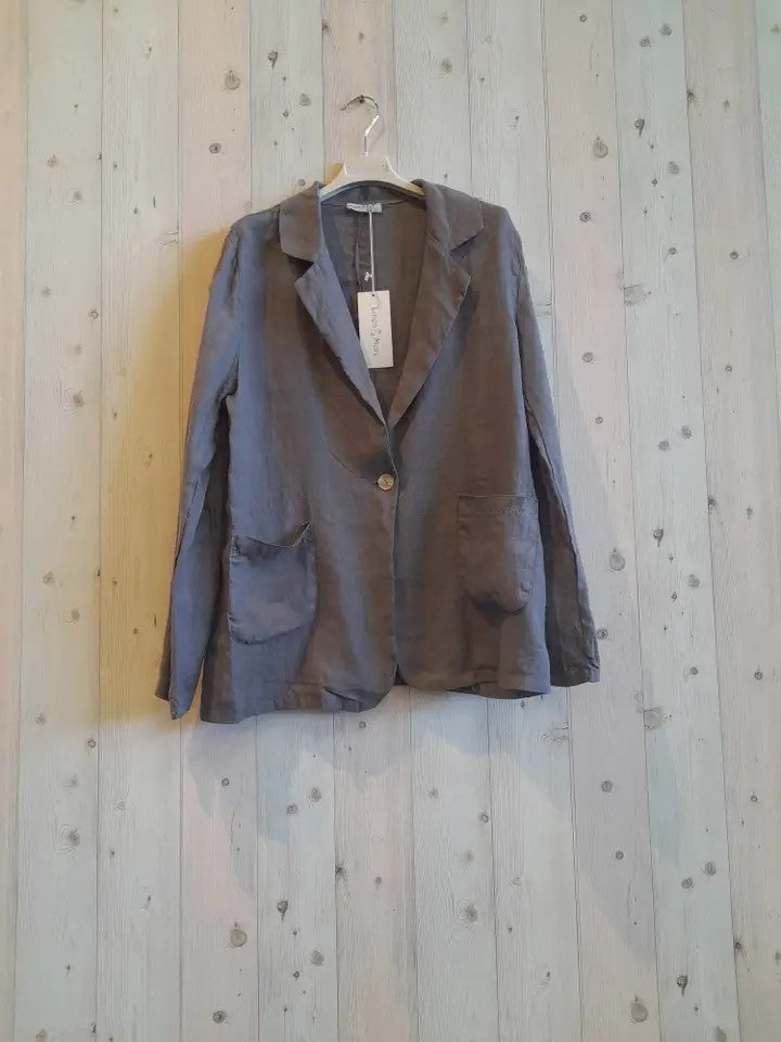 100% Linen Blazer