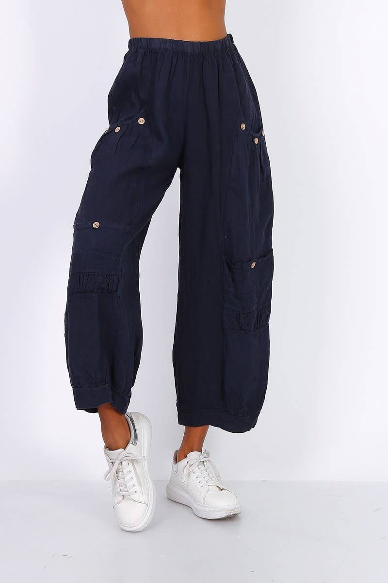 Pantalon en linen
