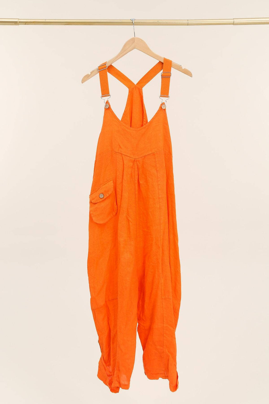 100% LINEN JUMPSUIT