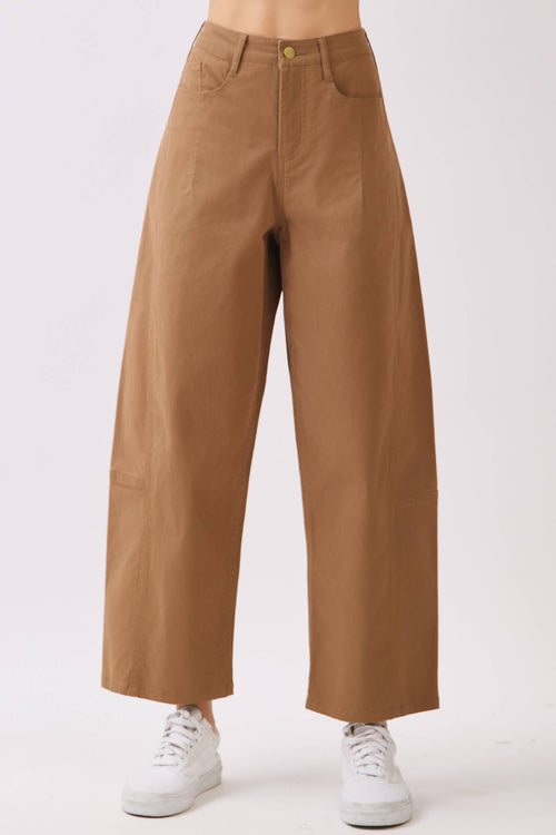 Cotton Barrel Pants
