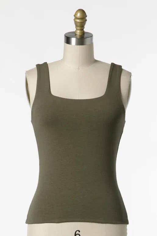 Double Layer Cotton Span Top