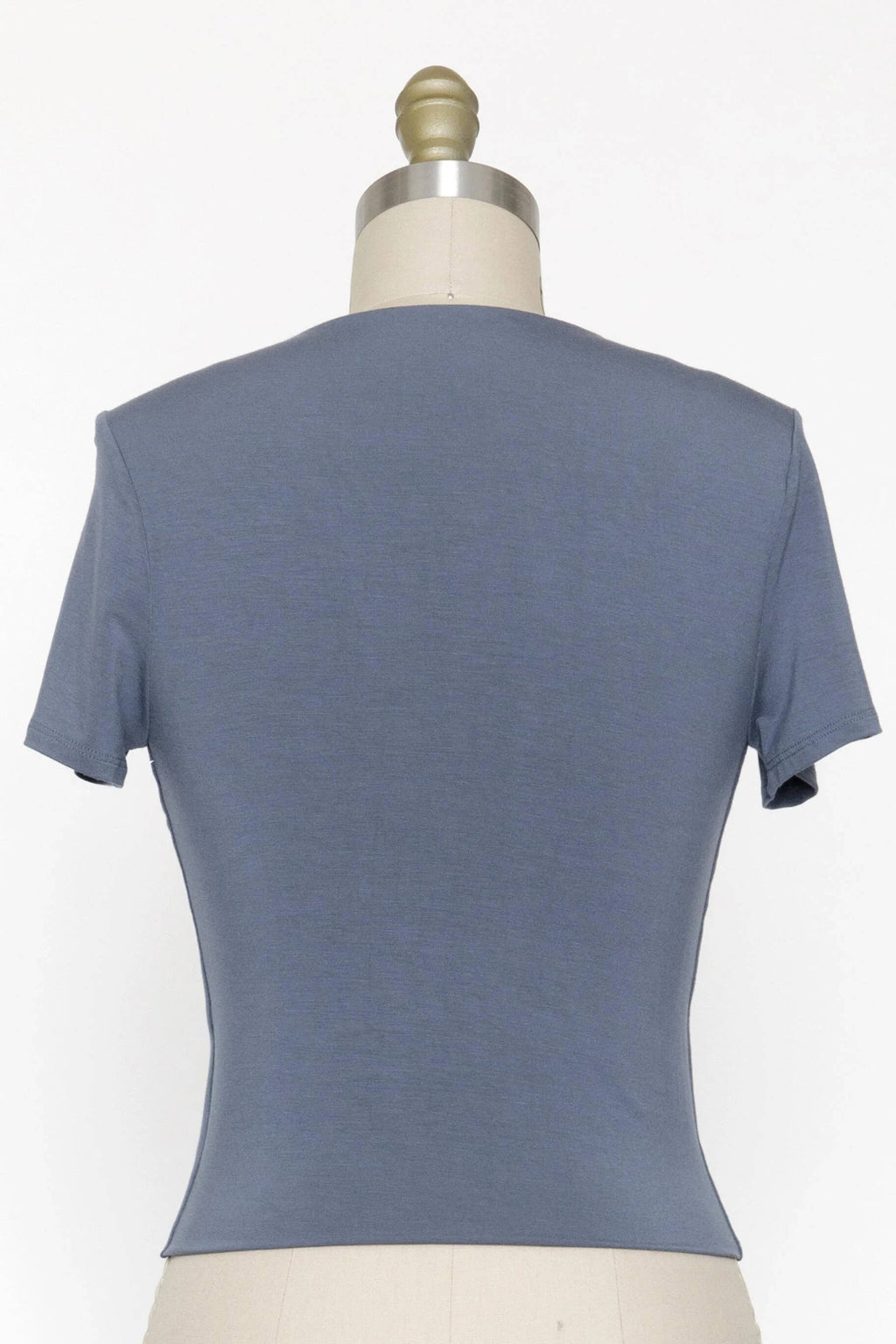 Rayon Modal Basic Crop Top
