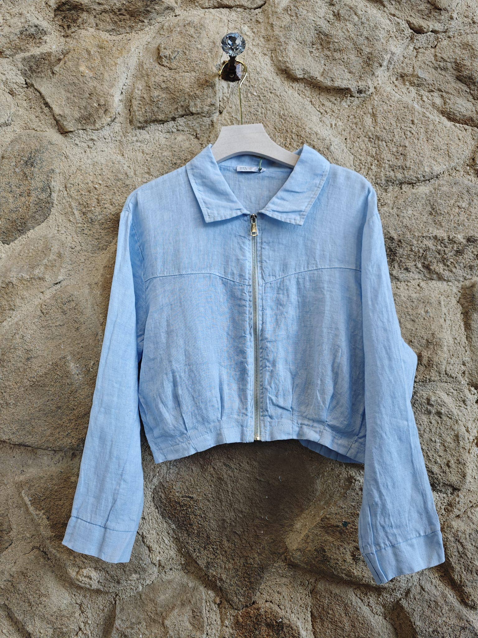 Linen Zipper Jacket