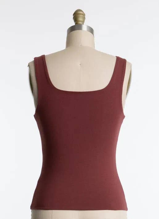 Double Layer Cotton Span Top