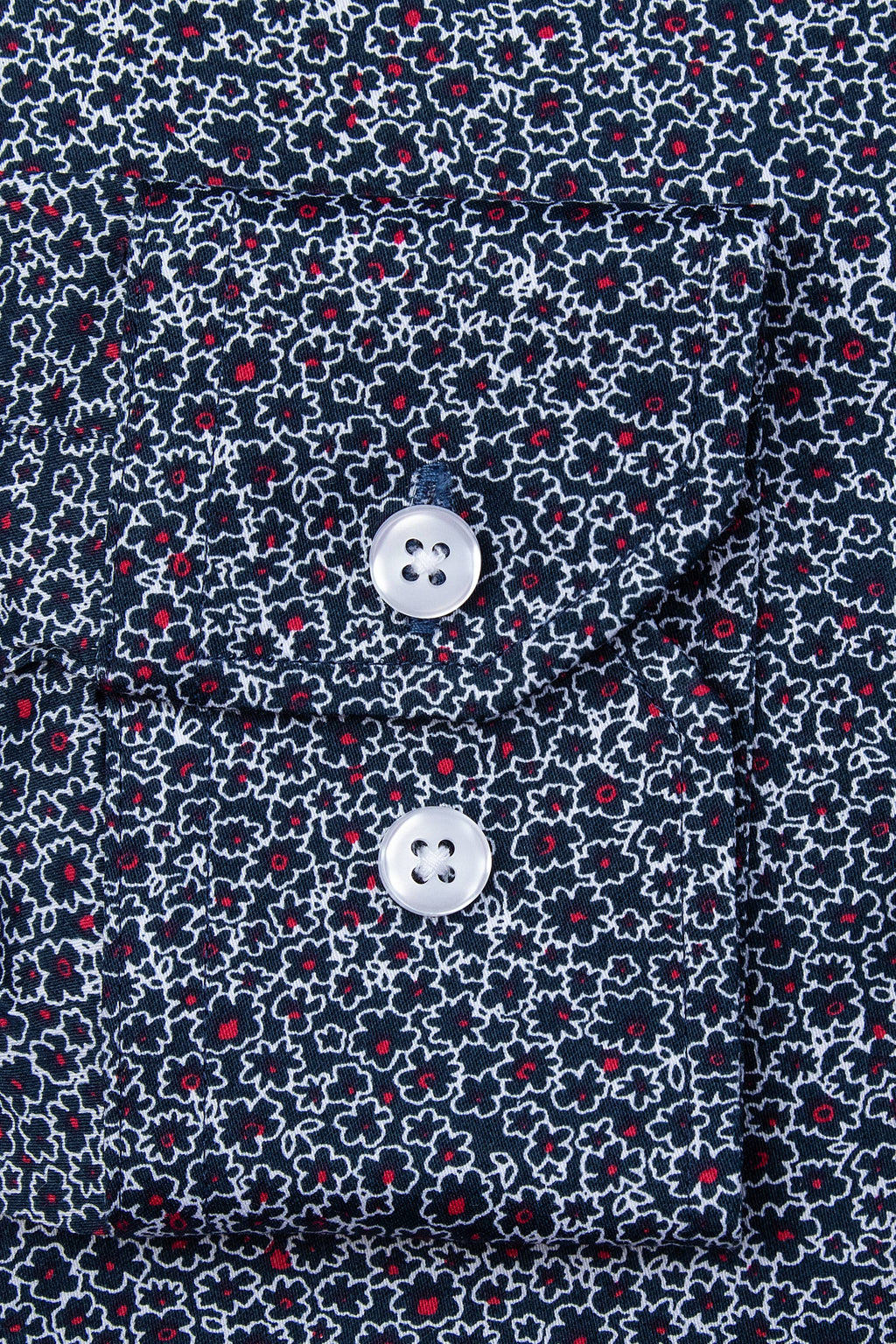 Floral Untuckable Classic Fit Dress Shirt
