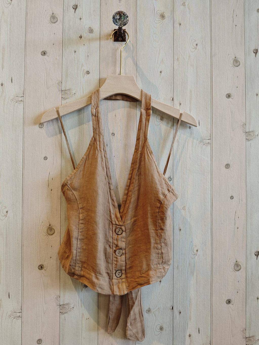Vest/top Linen 100%