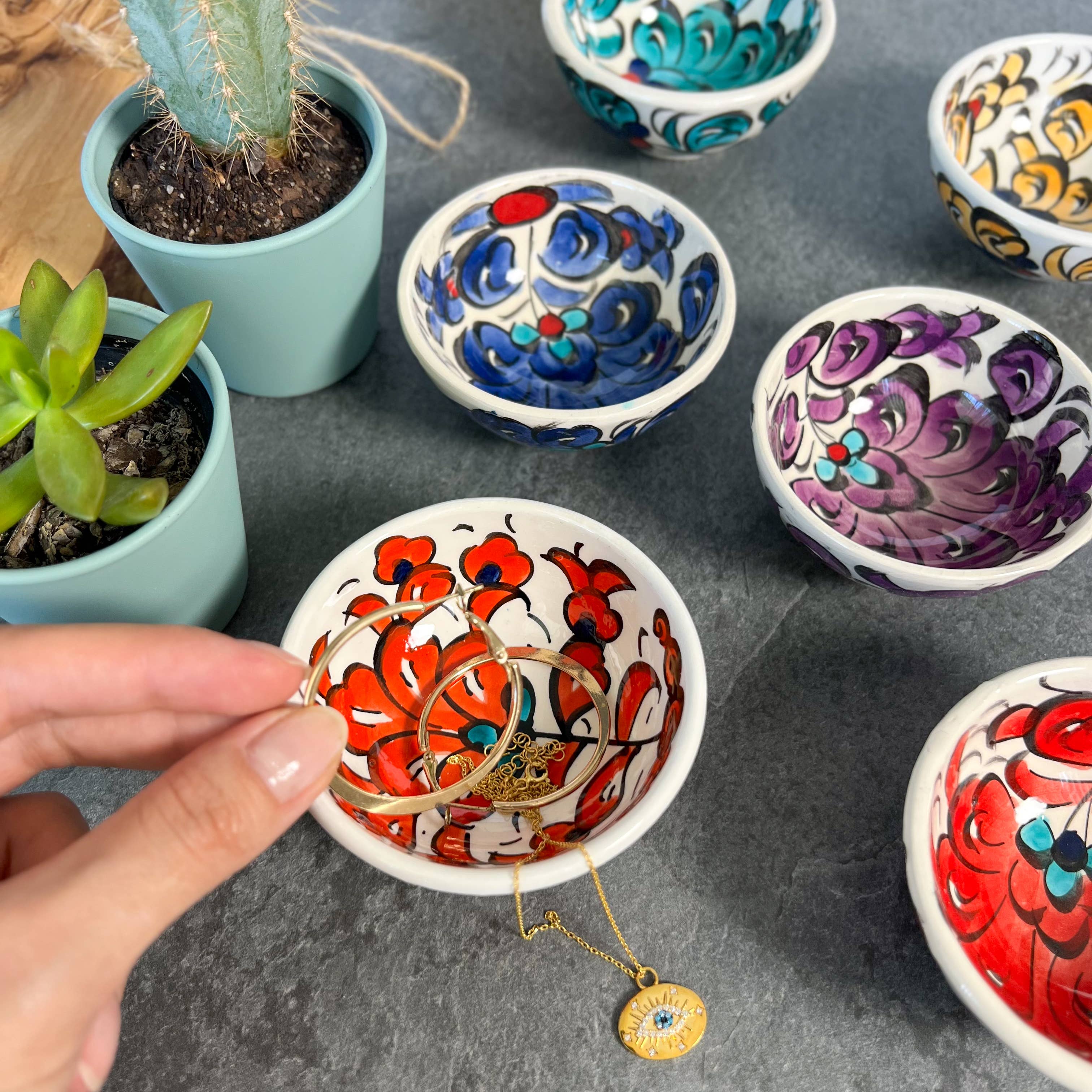 Handpainted Ceramic Bowl