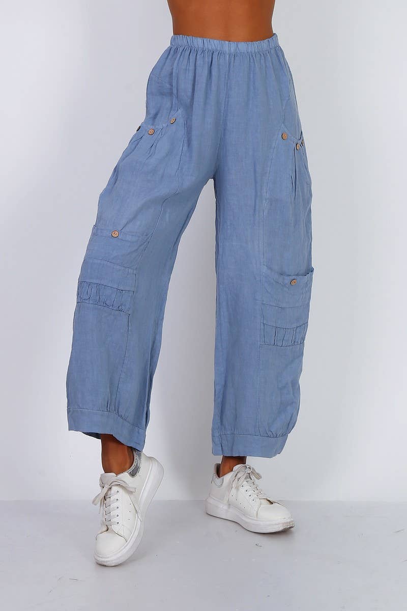 Pantalon en linen