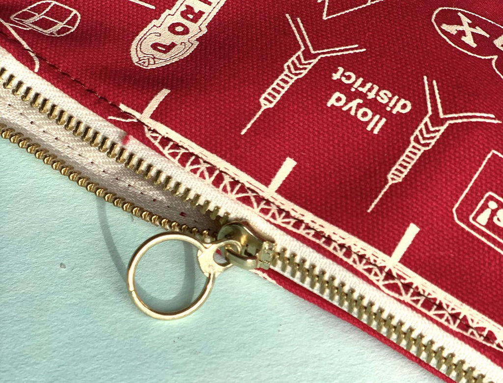 NYC Zipped Pouch