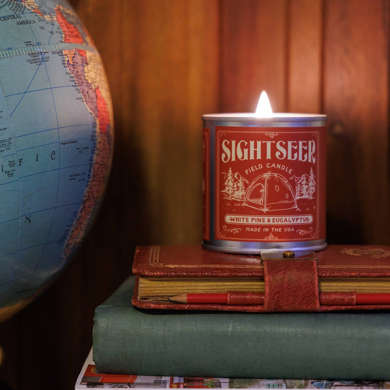 Sightseer Candle 8oz Wood Wick